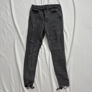 GAP Women's Charcoal Skinny Jeans